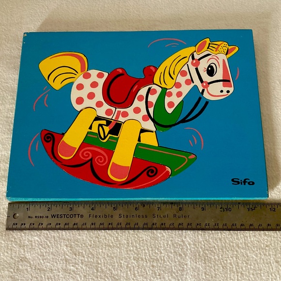 Sifo vintage wooden puzzle 1950’s intact - Picture 3 of 3